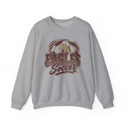 Adult Unisex New Albany Eagles Ombre Soccer Graphic Sweatshirt