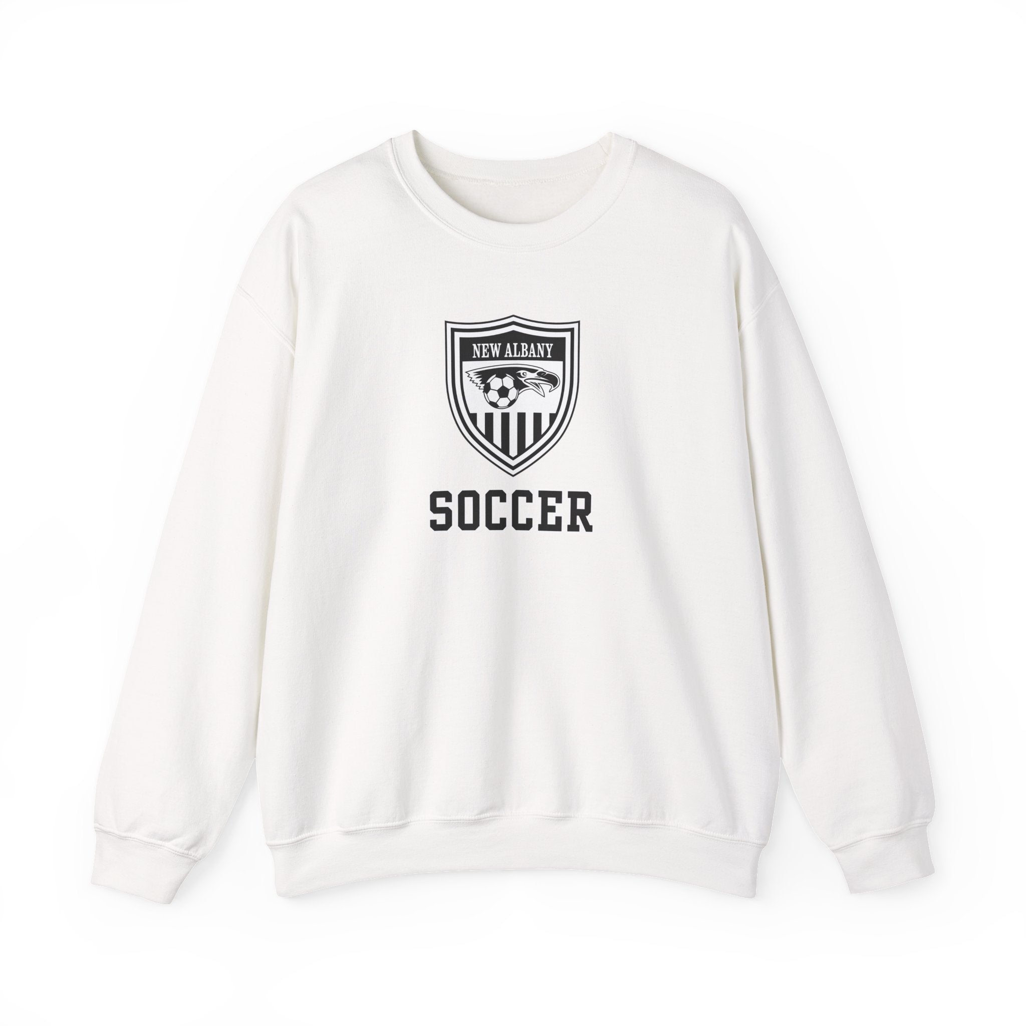Adult Unisex New Albany Youth Soccer League Crest Graphic Sweatshirt