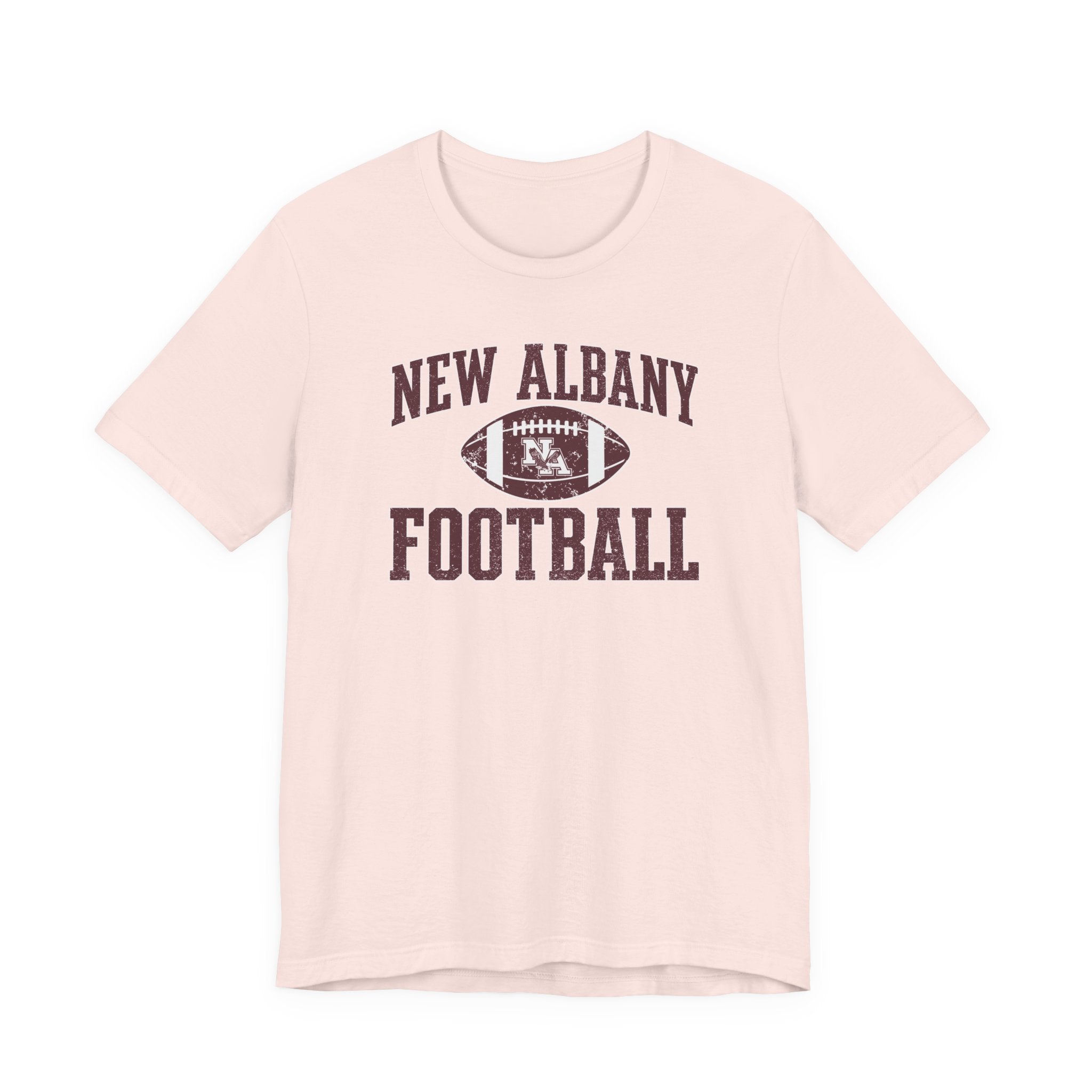Adult Unisex New Albany Football Pride Graphic Short Sleeve Soft Tee