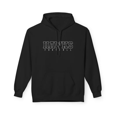 Adult Unisex Westerville Central Block Hawks Football Graphic Soft Style Hoodie