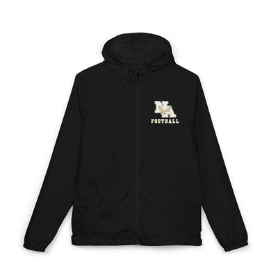 Adult Unisex NA Football Logo Full-Zip Windbreaker Jacket