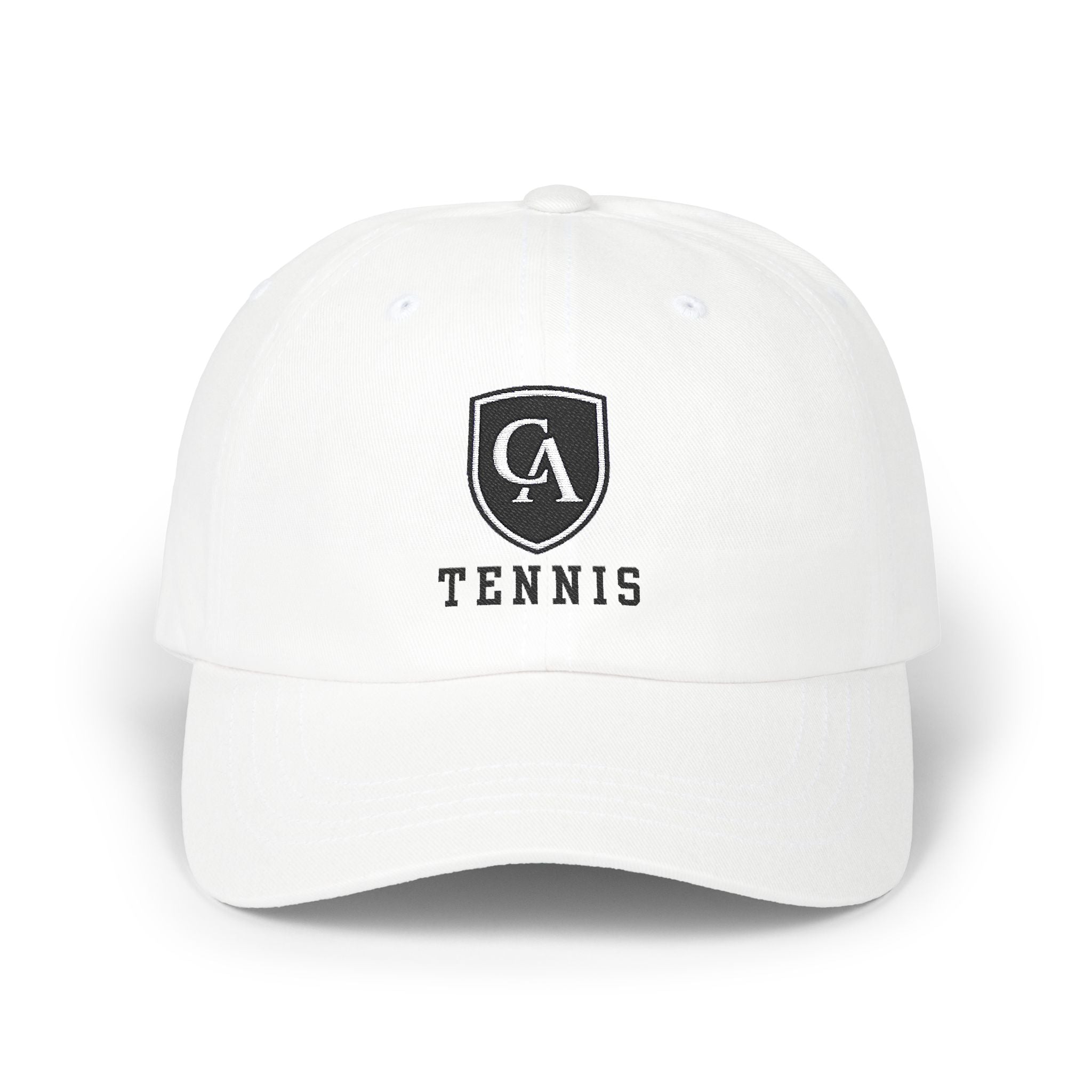 Adult Unisex Columbus Academy Vikings Tennis Embroidered Logo Dad Cap