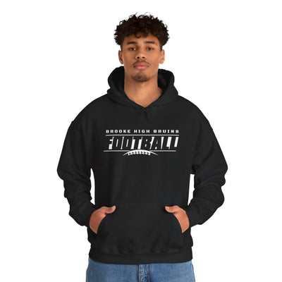 Adult Unisex Brooke High Bruins Goal Line Graphic Hoodie