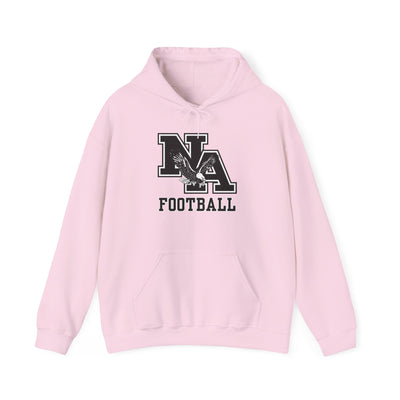 Adult Unisex Classic Logo Black Football Graphic Hoodie