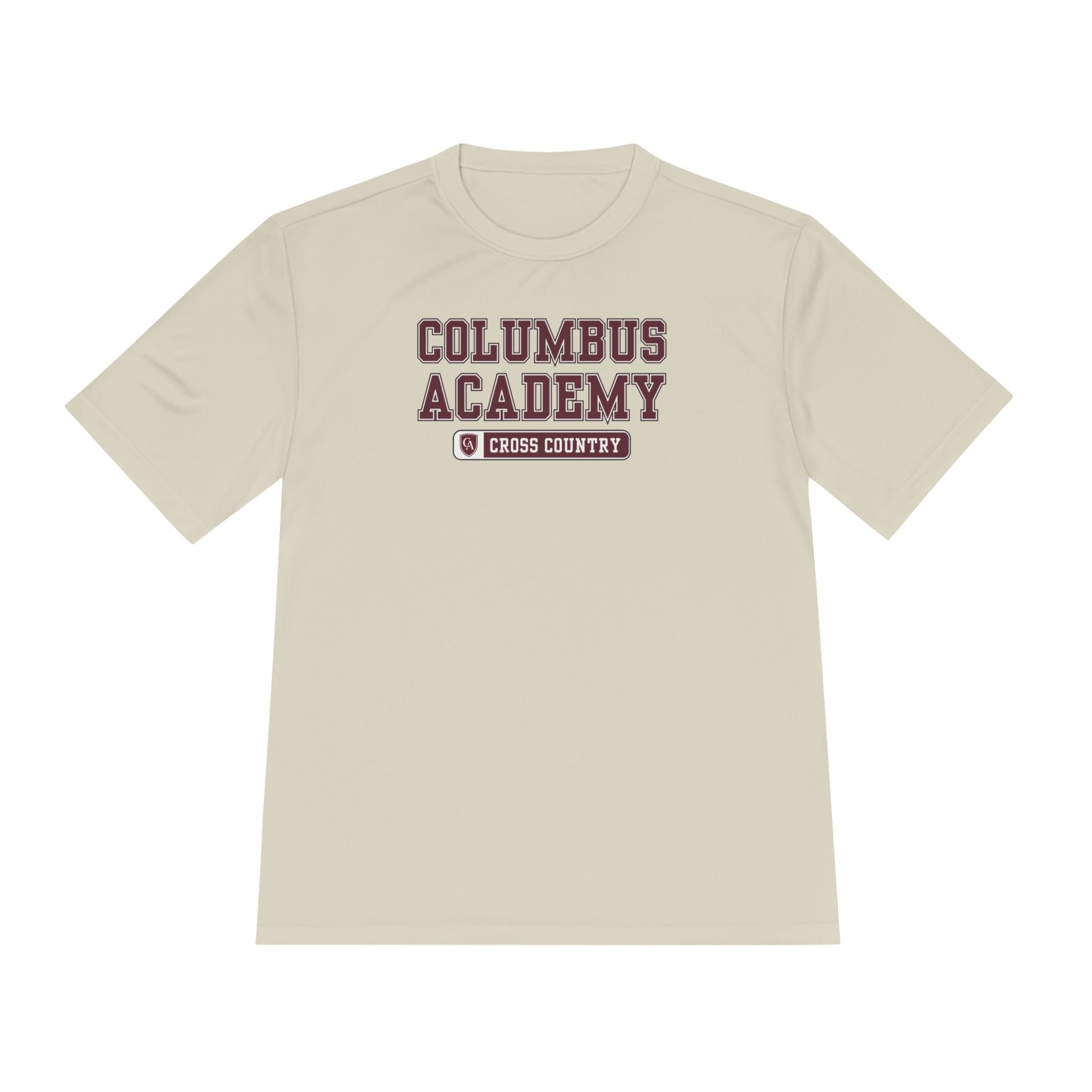 Adult Unisex Columbus Academy Cross Country Graphic Sport-Tek Competitor Performance Tee