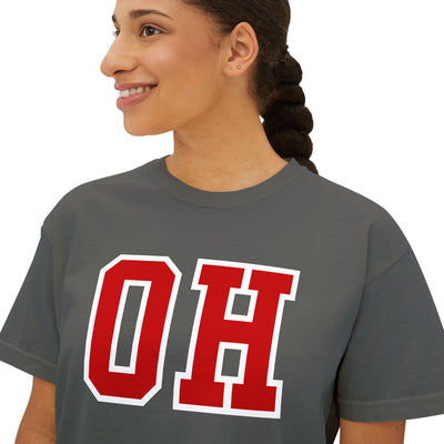 Women's OH-IO Graphic Short Sleeve Boxy Tee