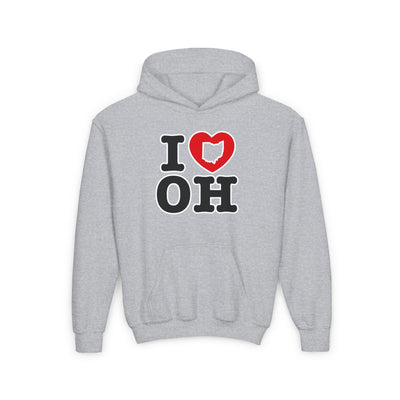 Youth I Heart OH Graphic Hoodie
