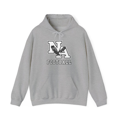 Adult Unisex Classic Logo White Football Graphic Hoodie