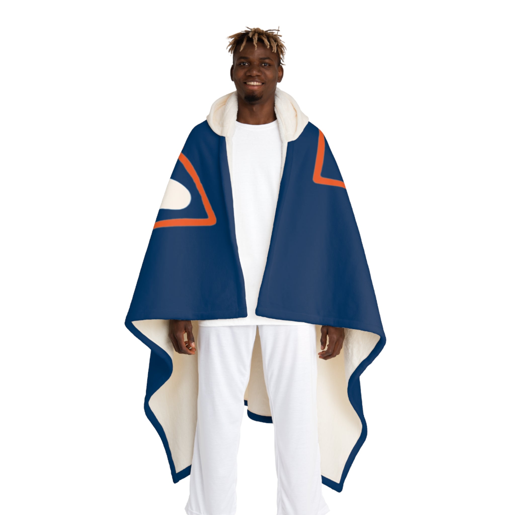 Autism See The Amazing Graphic Hooded Sherpa Fleece Blanket