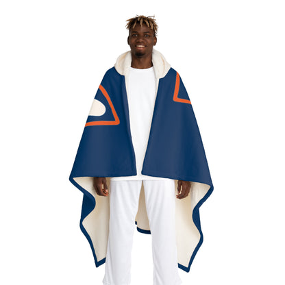 Autism See The Amazing Graphic Hooded Sherpa Fleece Blanket