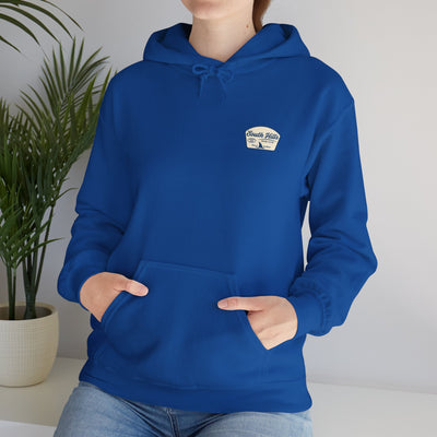 Adult Unisex South Hills Swim Club Home of the Sharks Graphic Hoodie