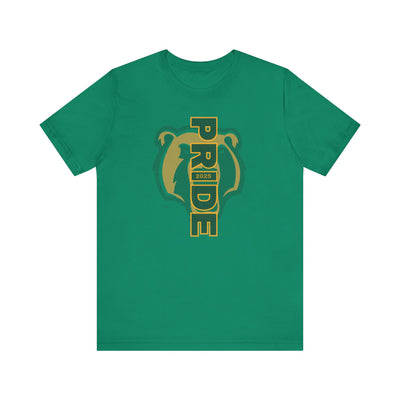 Adult Unisex Bruins Pumped Up Pride Graphic Short Sleeve Soft Tee