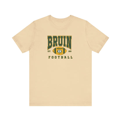 Adult Unisex Bruin Football Heritage Graphic Short Sleeve Soft Tee