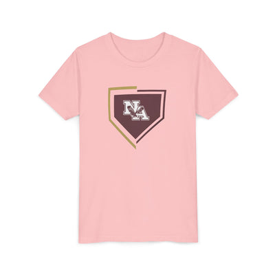 Youth New Albany Home Run Hype Graphic Short Sleeve Soft Tee