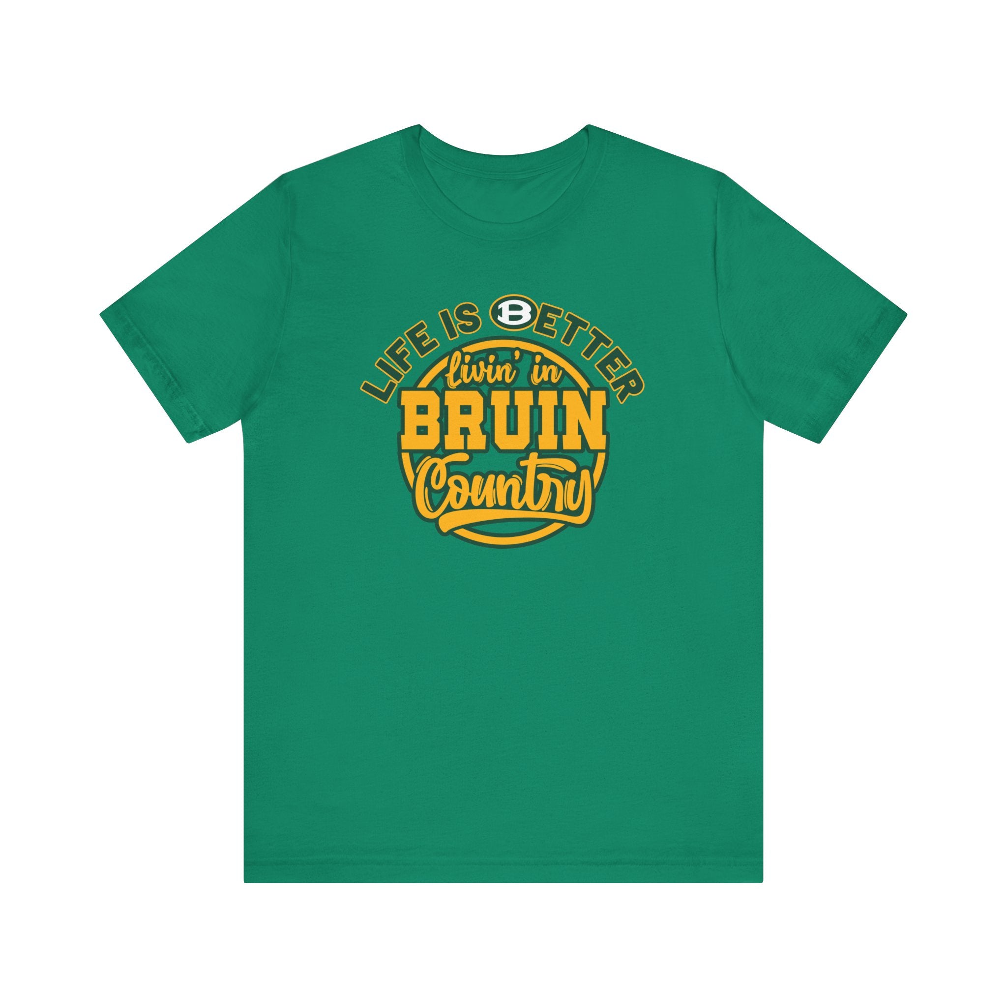 Adult Unisex Bruin Country Graphic Short Sleeve Soft Tee