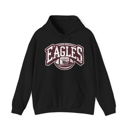 Adult Unisex New Albany Eagles Football Motion Graphic Hoodie