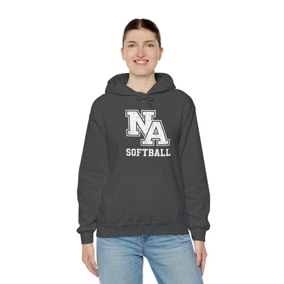 Adult Unisex New Albany Softball Vintage Vibe Logo Graphic Hoodie