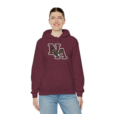Adult Unisex New Albany Classic Maroon Logo Graphic Hoodie