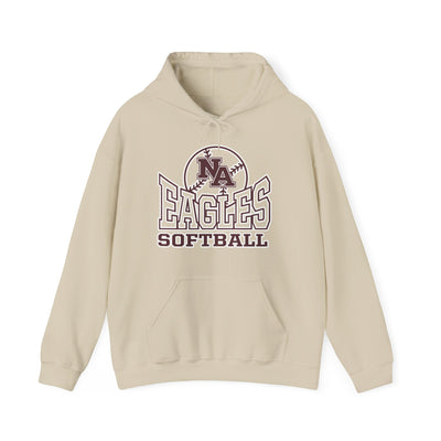 Adult Unisex NA Eagles Softball Graphic Hoodie