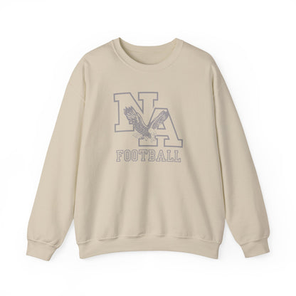 Adult Unisex New Albany Tonal Football Logo Graphic Sweatshirt