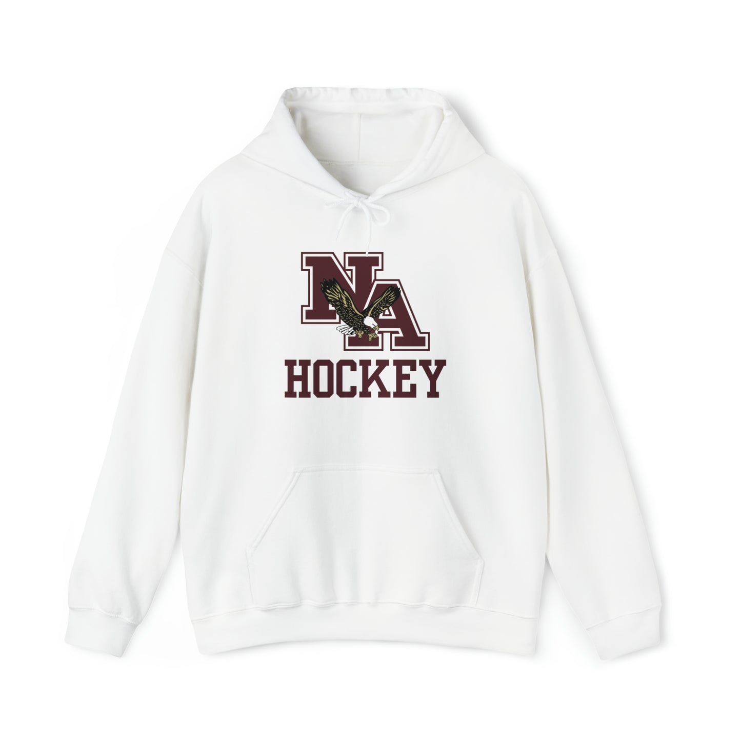 Adult Unisex Hockey Classic Logo Graphic Hoodie - New Albany Eagles
