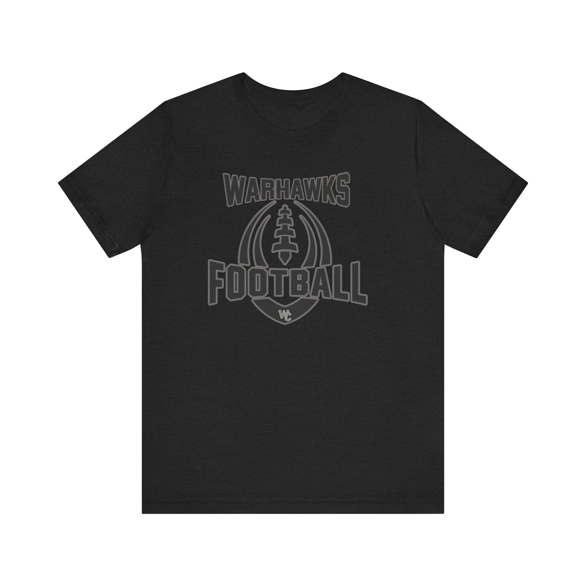 Adult Unisex Vintage Warhawks Ultimate Football Graphic Short Sleeve Soft Tee