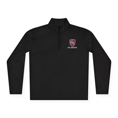 Adult Unisex Columbus Academy Ice Hockey Logo Sport-Tek Quarter Zip Pullover