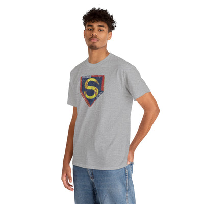 Adult Unisex Stingers Softball Distressed Logo Graphic Short Sleeve Gildan Heavy Tee
