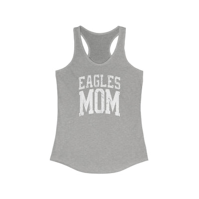 Women's Distressed Eagles Mom Racerback Tank