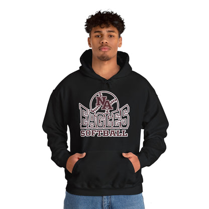 Adult Unisex NA Eagles Softball Graphic Hoodie