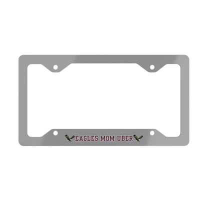 Eagles Mom Uber Metal License Plate Frame - New Albany Eagles