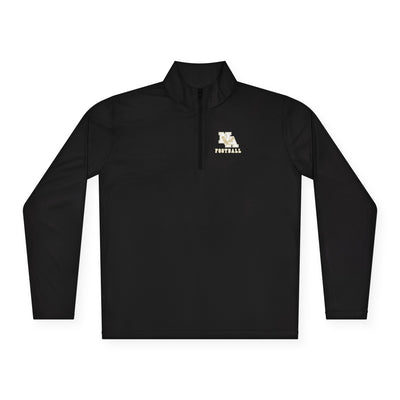 Adult Unisex New Albany Football Gold Classic Logo Sport-Tek Quarter Zip Pullover
