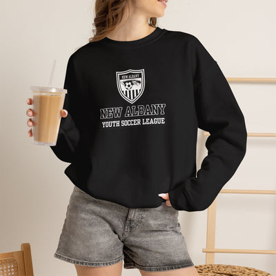 Adult Unisex New Albany Youth Soccer League Game Day Graphic Sweatshirt