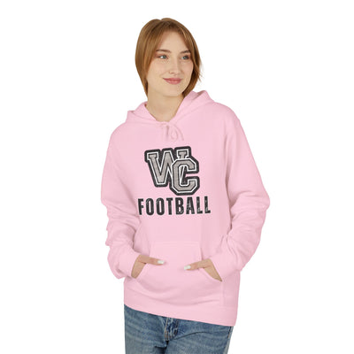 Adult Unisex Vintage Distressed Westerville Central Football Graphic Soft Style Hoodie