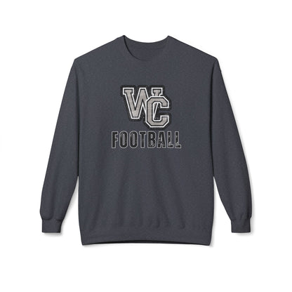 Adult Unisex Vintage Distressed Westerville Central Football Graphic Soft Style Sweatshirt