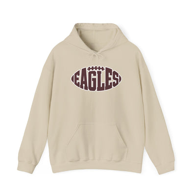 Adult Unisex New Albany Football Eagle Ball Graphic Hoodie