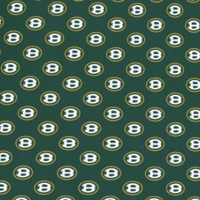 Adult Unisex Green Pajama Pants with Allover Brooke Logo Print