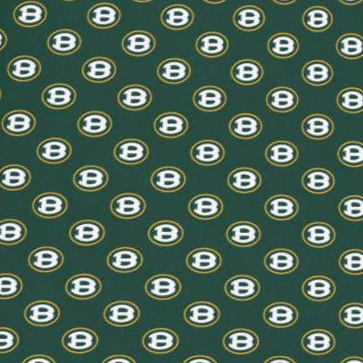 Adult Unisex Green Pajama Pants with Allover Brooke Logo Print