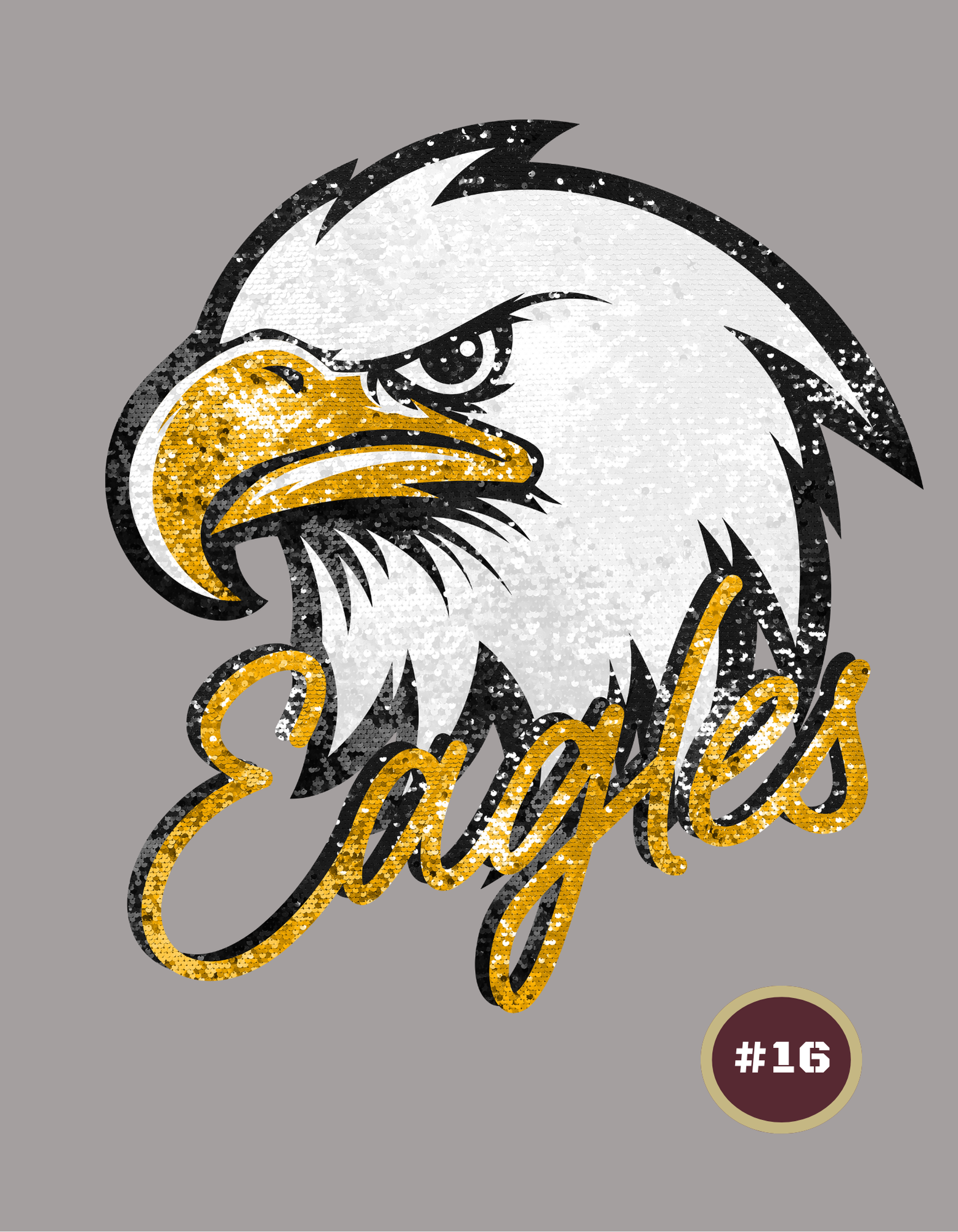 Adult Unisex Choose your Graphic Hoodie with Customized Back - New Albany Flag Football