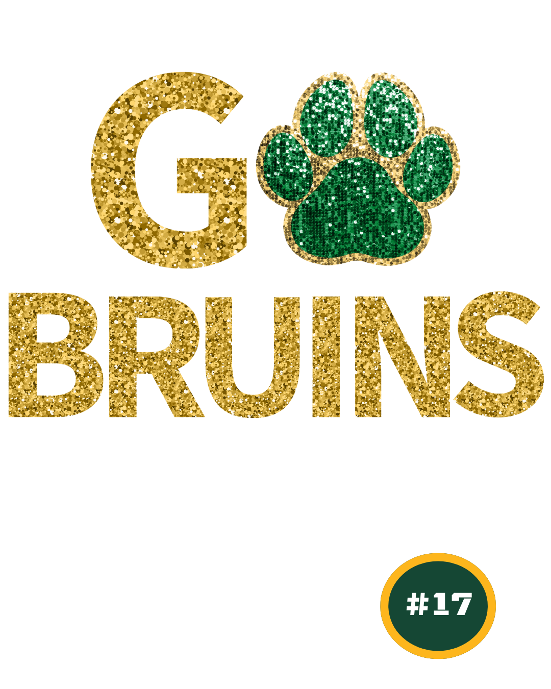 Adult Unisex Choose your Graphic Sweatshirt with Customized Back - Brooke Bruins