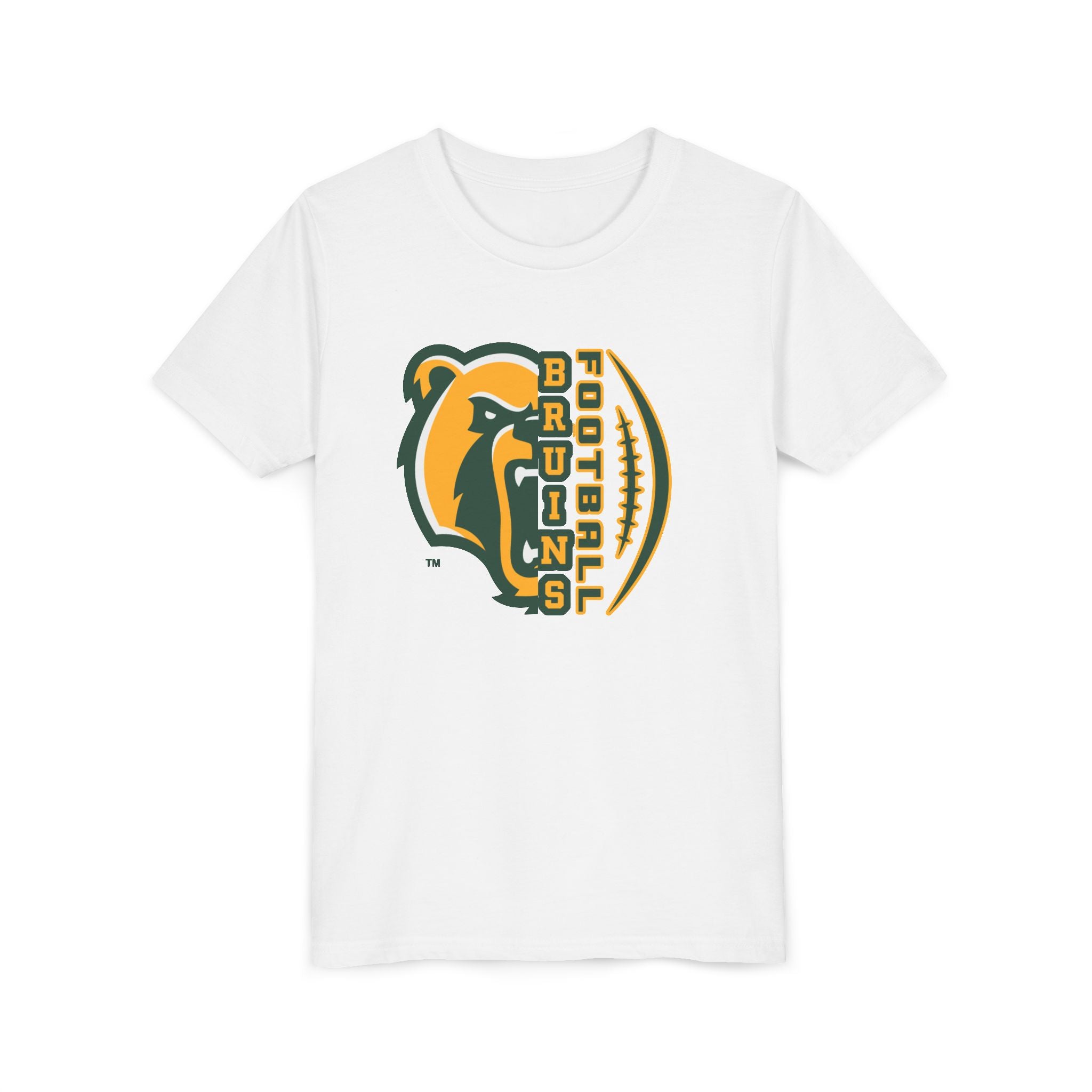 Youth Epic Bruin Football Graphic Short Sleeve Soft Tee