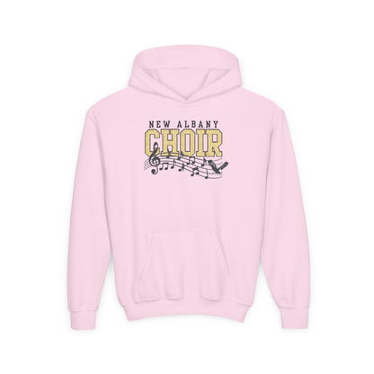 Youth New Albany Choir Digital Glitter Graphic Hoodie