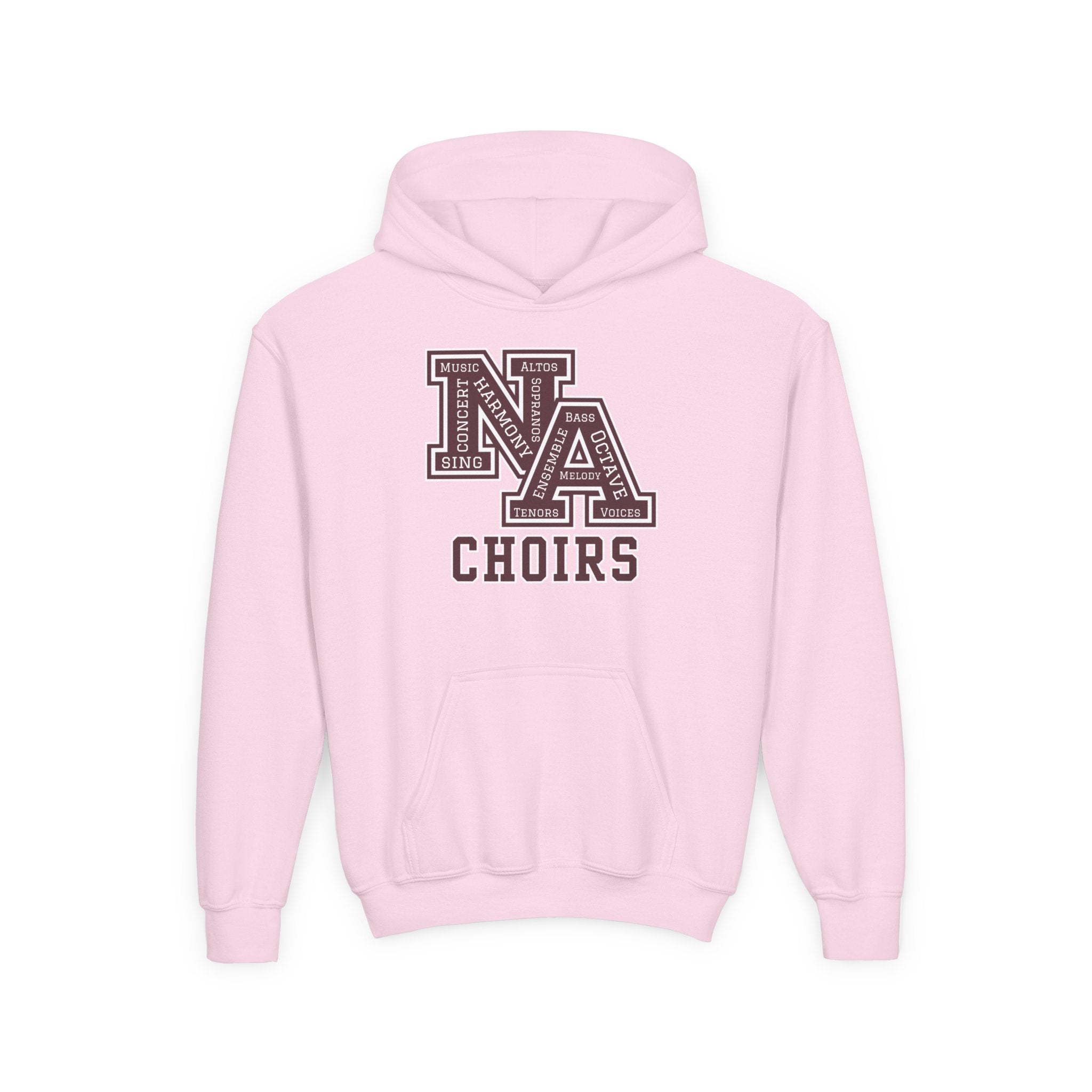 Youth Choirs Words NA Logo Graphic Hoodie