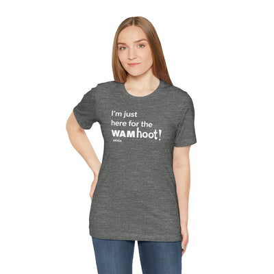 Adult Unisex WAMhootGraphic Short Sleeve Soft Tee - Akhia
