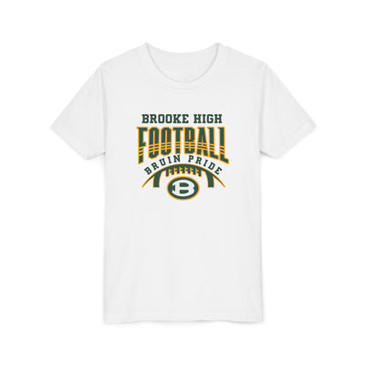 Youth Bruin Pride Football Graphic Short Sleeve Soft Tee