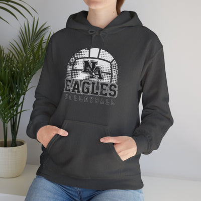 Adult UnisexNew Albany Eagles Spike it Graphic Hoodie