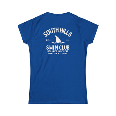Women's South Hills Swim Club Heritage Graphic Short Sleeve Gildan Softstyle Tee