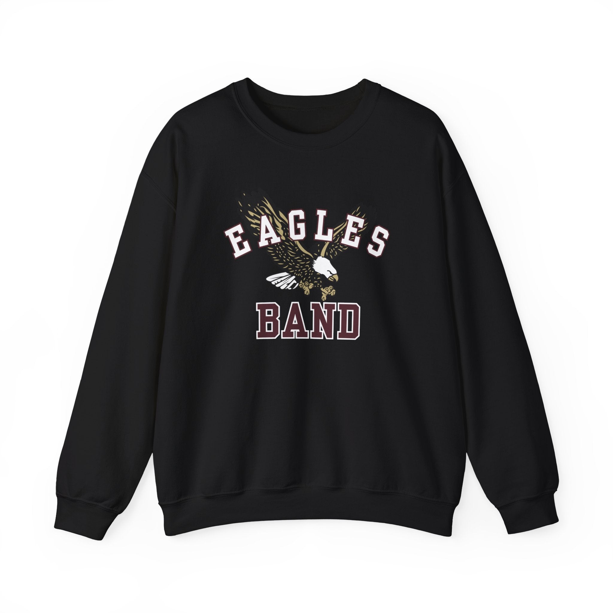 Adult Unisex Flying Band Eagle Graphic Sweatshirt