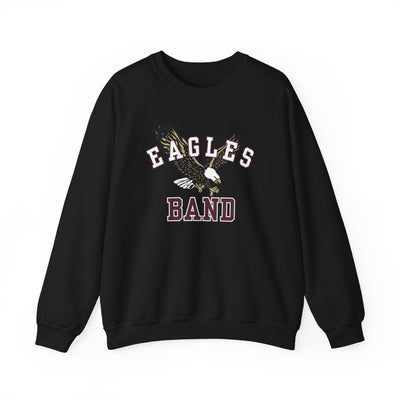 Adult Unisex Flying Band Eagle Graphic Sweatshirt