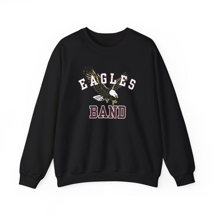 Adult Unisex Flying Band Eagle Graphic Sweatshirt